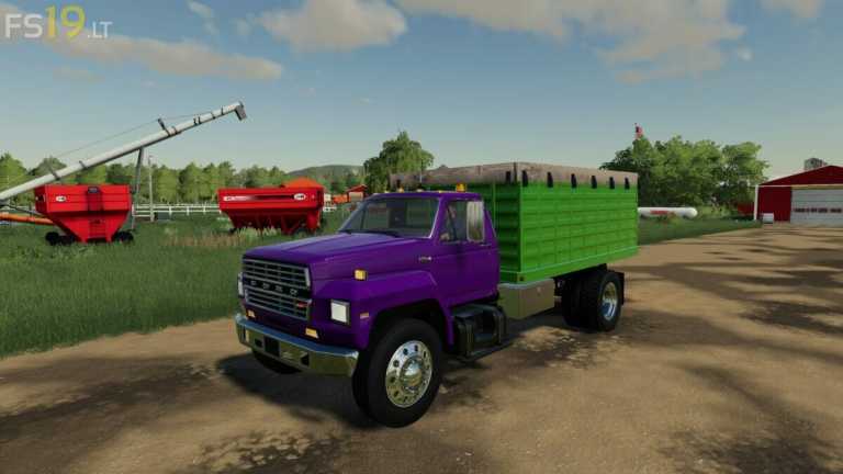 Ford F800 Grain Truck v 1.0 – FS19 mods / Farming Simulator 19 mods
