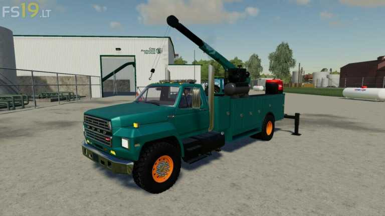 Ford F800 Service Truck v 1.0 – FS19 mods / Farming Simulator 19 mods
