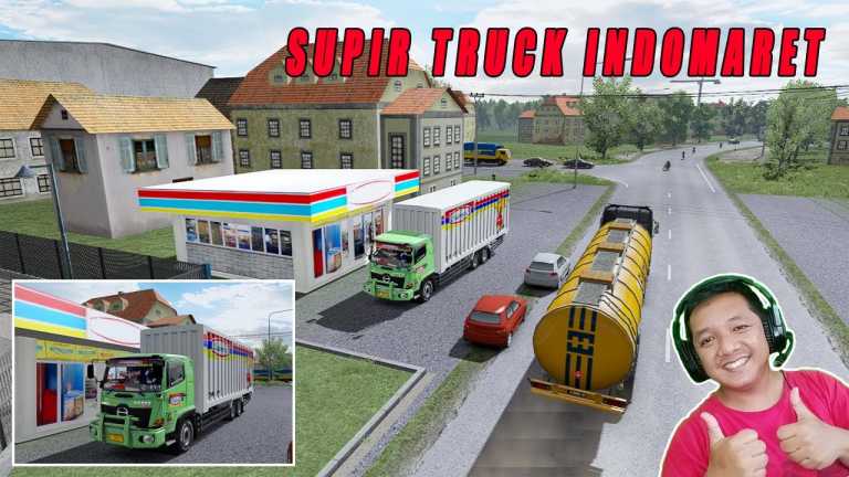 Jelajah Map Jowo Jalur Sidoarjo-Gresik | ETS 2 Indonesia Mod Truck Hino NG 500