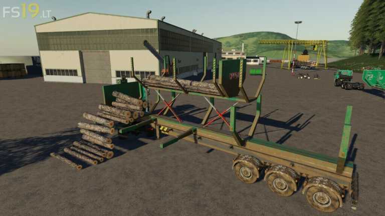 Jenz Wood Slasher v 1.0 – FS19 mods / Farming Simulator 19 mods