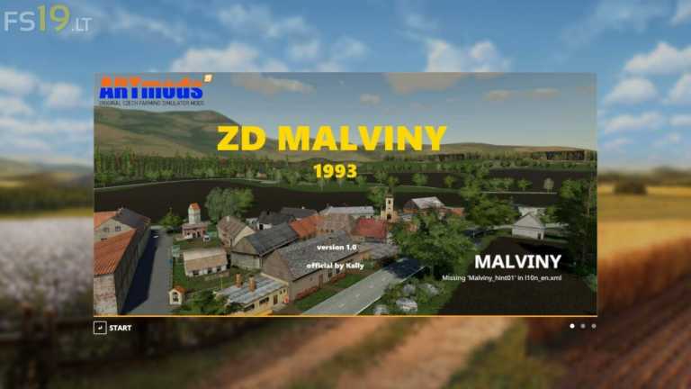 Malviny Map v 1.0 – FS19 mods / Farming Simulator 19 mods