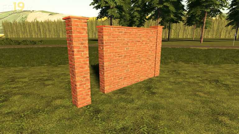 Placeable Fence & Post v 1.0 – FS19 mods / Farming Simulator 19 mods