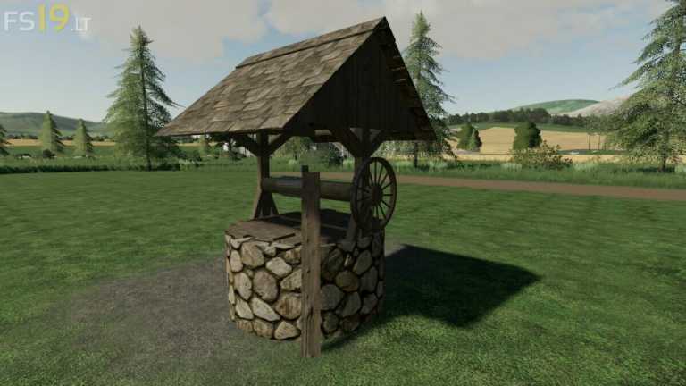 Placeable Wells Pack v 1.0.0.1 – FS19 mods / Farming Simulator 19 mods