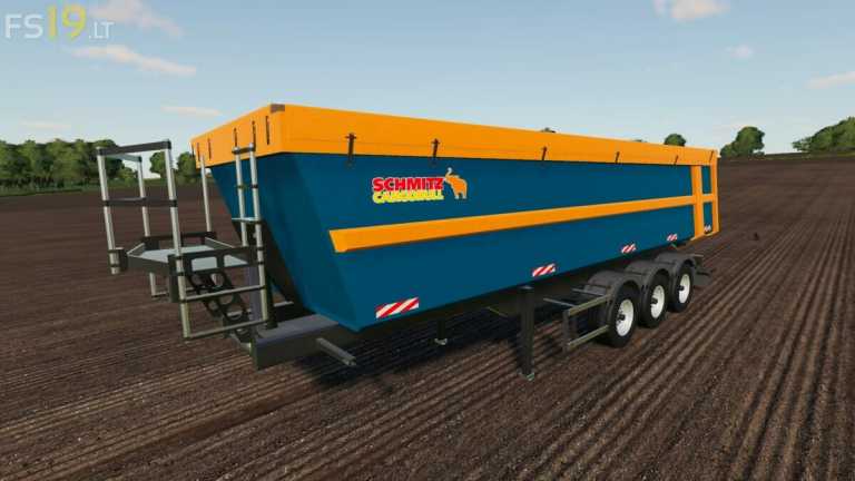 Schmitz SKI 24 Semi Tipper Trailer v 1.0 – FS19 mods / Farming Simulator 19 mods