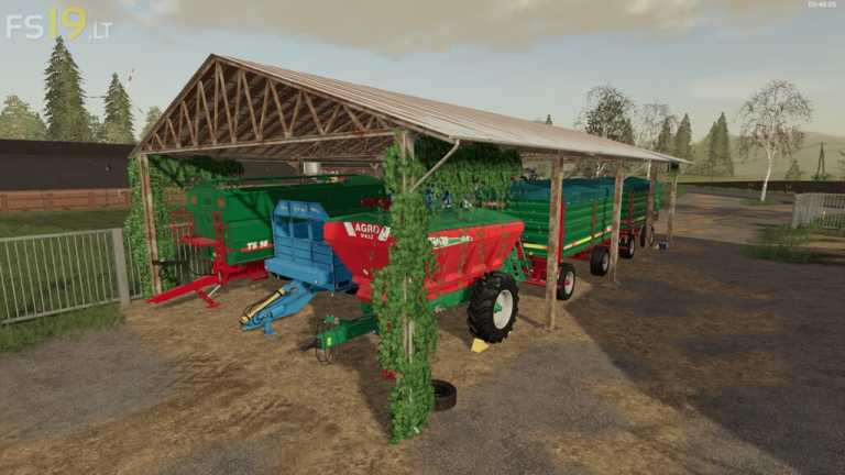 Shed with Modification Function v 1.0 – FS19 mods / Farming Simulator 19 mods