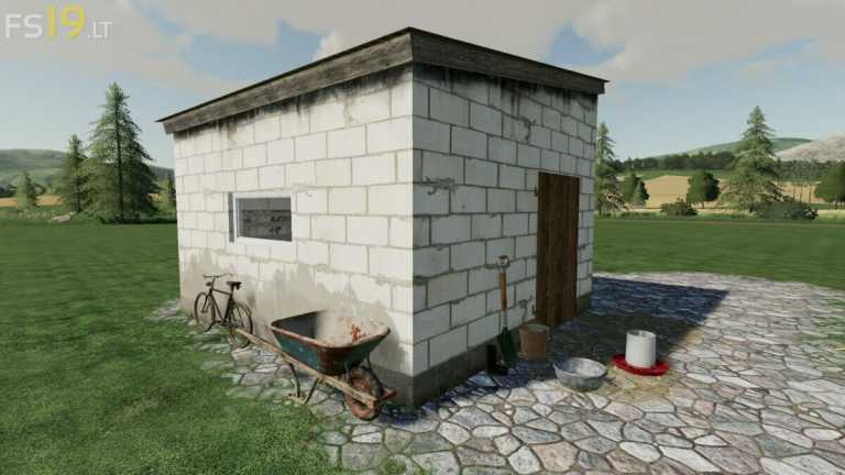 Small Hen House v 1.1 – FS19 mods / Farming Simulator 19 mods
