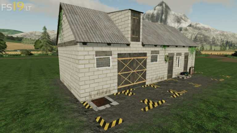 Small Polish Cowshed v 1.0 – FS19 mods / Farming Simulator 19 mods