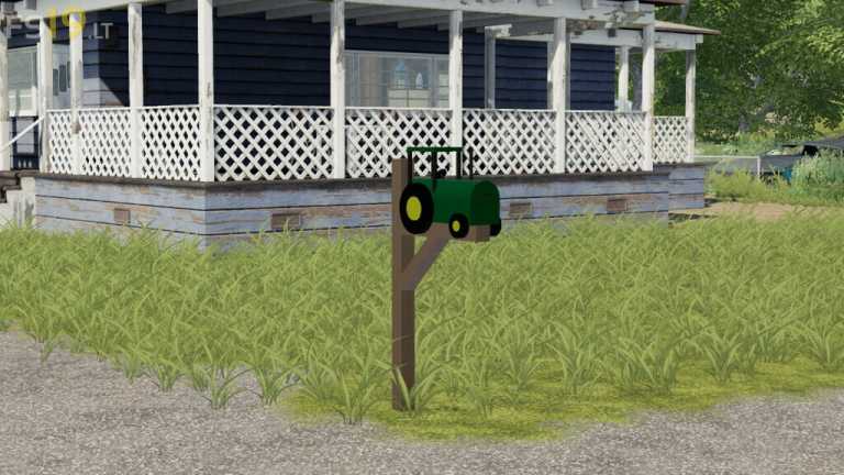 Tractor Mailbox v 1.0 – FS19 mods / Farming Simulator 19 mods