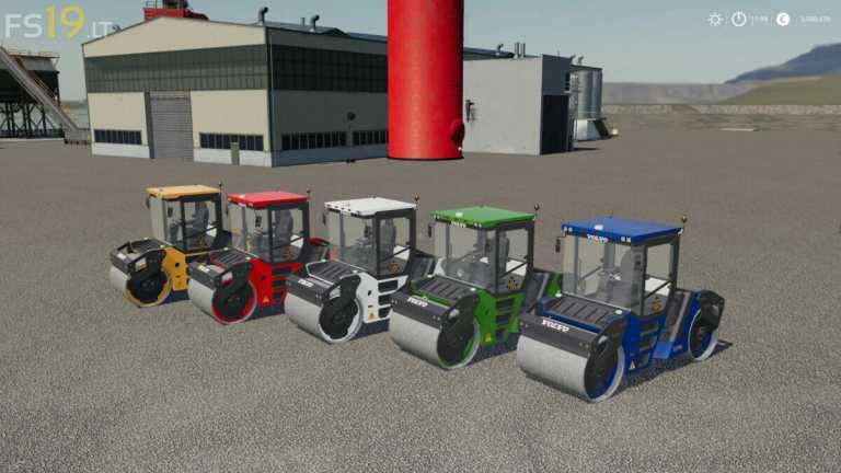 Volvo DD 105 v 1.1 – FS19 mods / Farming Simulator 19 mods