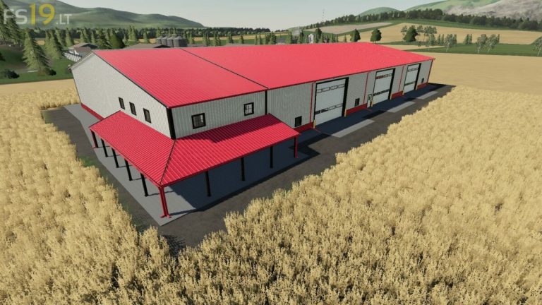 120 x 225 Red Grey Shop v 1.0