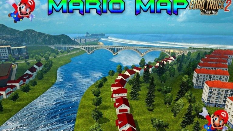 ETS 2 1.38 MARIO MAP#10 Копим на расширение гаража РАБОТАЕТ ДОНАТ