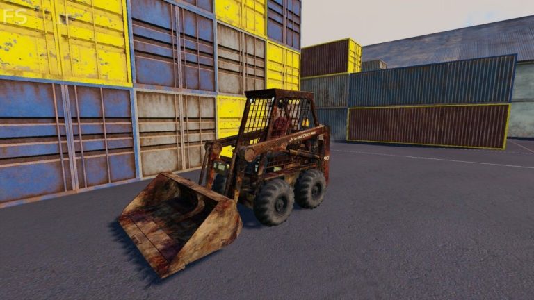 John Deere 90 Rusty Skidsteer v 1.0