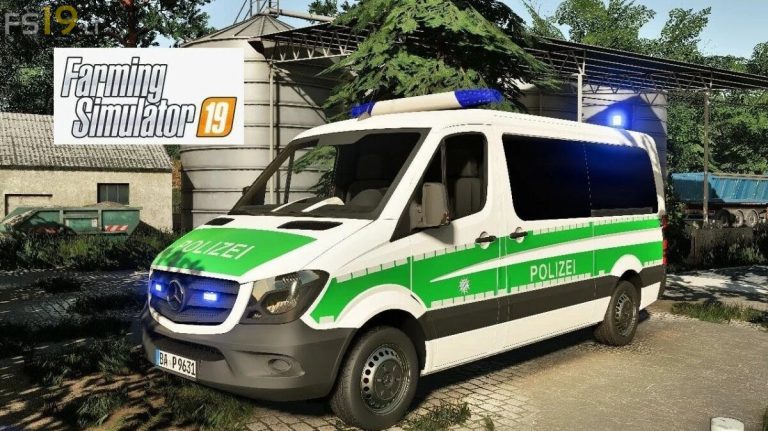 Mercedes Benz Sprinter Bayern Polizei v 1.0