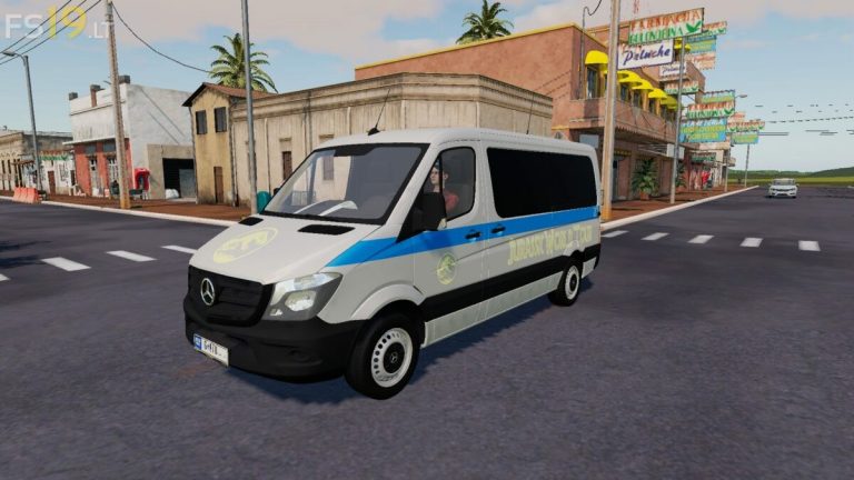 Mercedes Sprinter Jurassic World Tour v 1.0