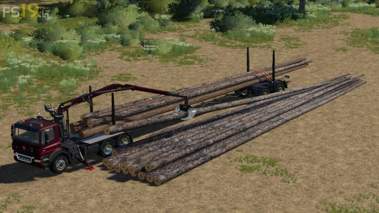 Placeable Long Wood Pack v 1.0