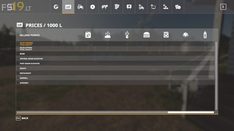 Price Table Extension v 1.0