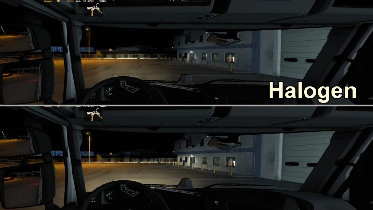 Headlight Options (LED+XENON) for new light system 1.41a ETS2
