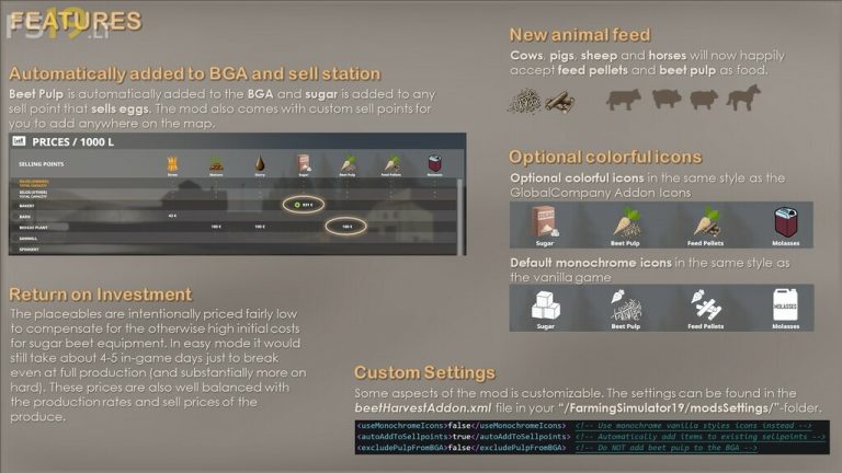 Beet Harvest Addon v 1.0.3.0