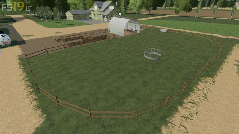 Sheep Paddock with Tunnel Shelter v 1.1