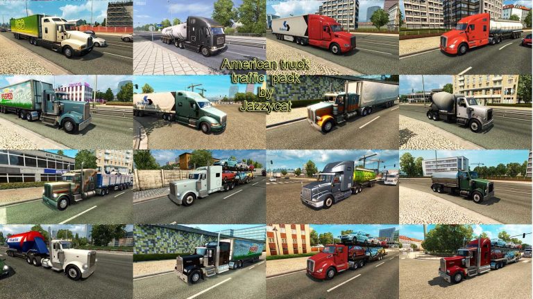American Truck Traffic Pack by Jazzycat v2.6.2 ETS2