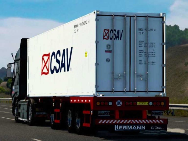 Ownable Container Trailer 1.43 ETS2