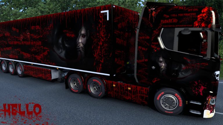 HORROR SKIN 1.45 ETS2