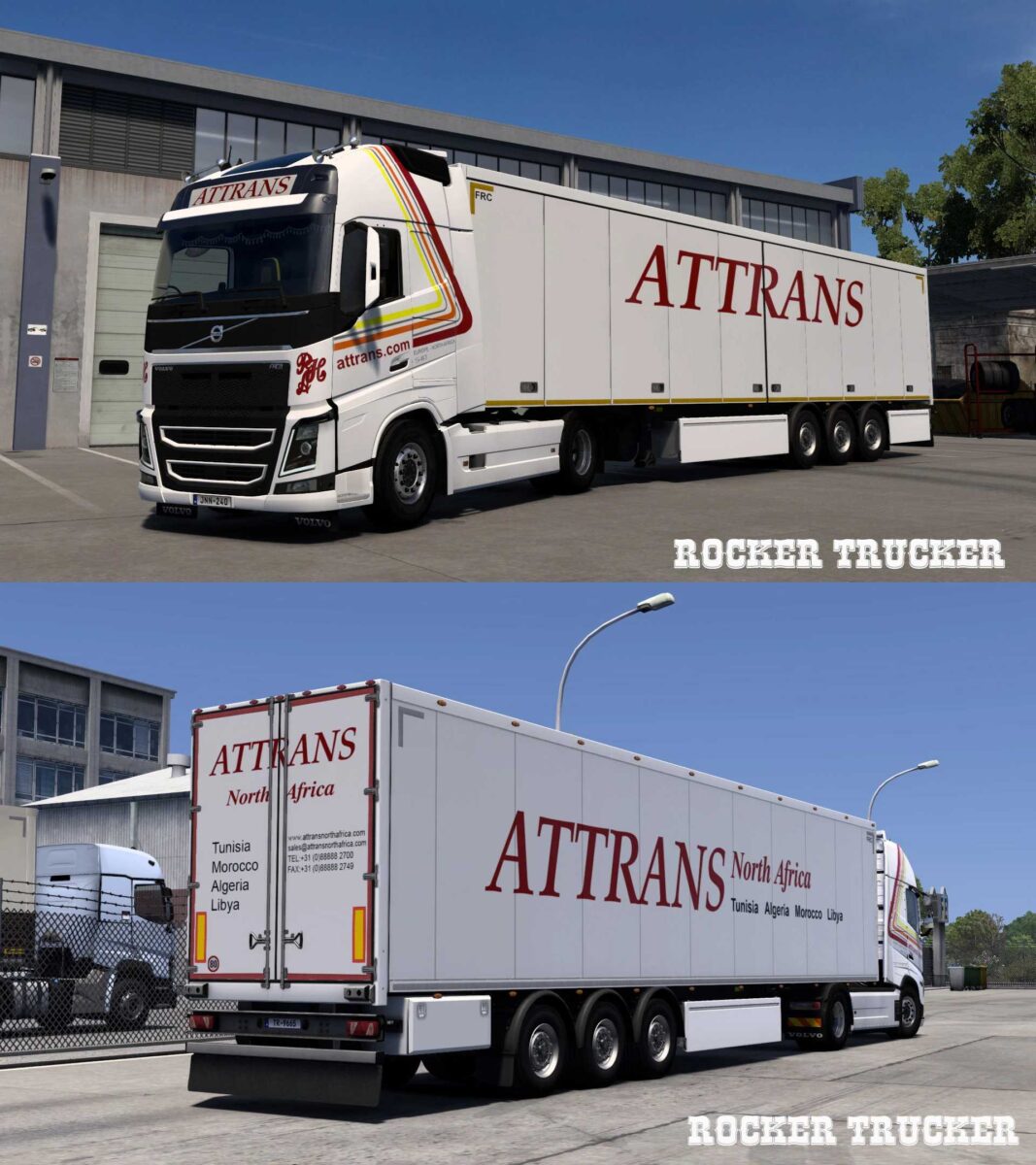 Attrans International Transport Skin Pack Version 1.0 for ETS2
