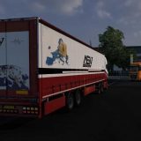 Skin for ASV LOGISTICA Trailer v1.0 for ETS2