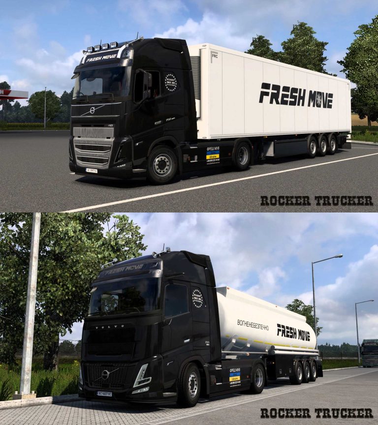 Fresh Move Skin Pack Version 1.1 for ETS2