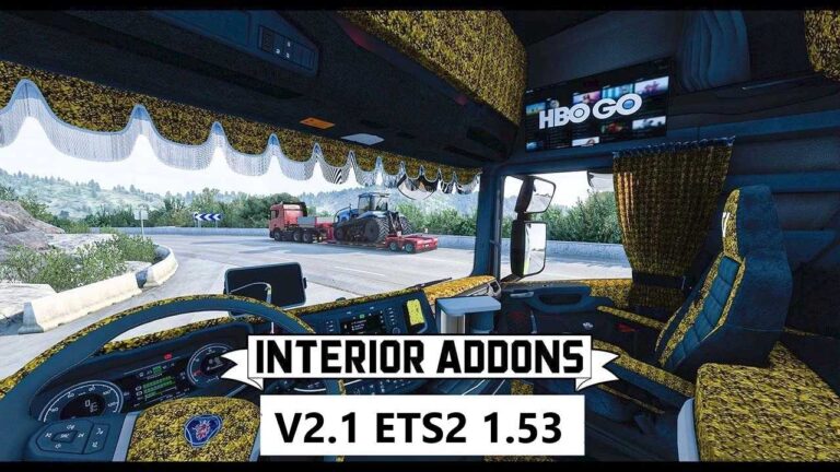 Scania NextGen Interior Addons v2.1 for ETS2