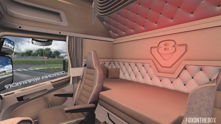 Scania RJL Interior Pack Version 1.5 for ETS2