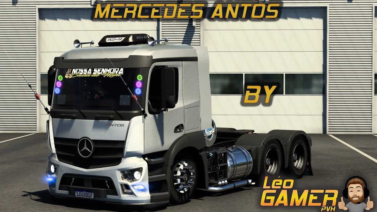 Mercedes-Benz Actros 1650 Version 1.53 for ETS2 | Euro Truck Simulator ...