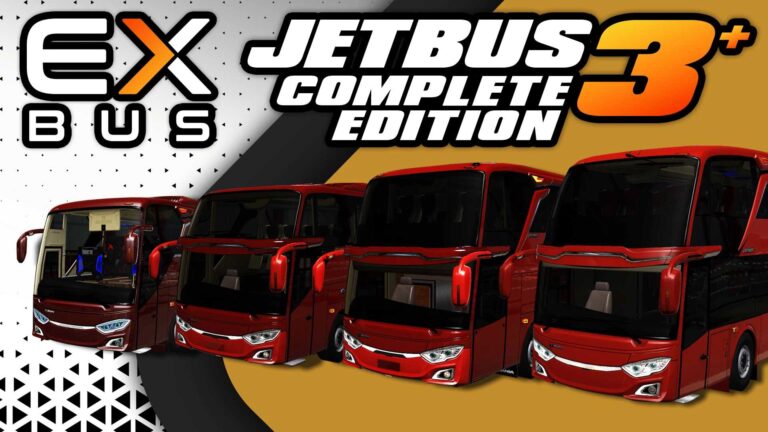 Jetbus 3+ Complete Edition v1.0 for ETS2