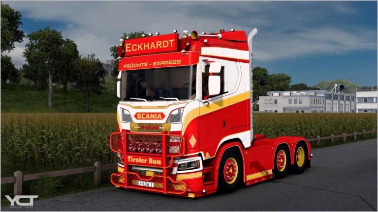 Scania S650 Eckhardt with Trailer v3.0 for ETS2 1.54