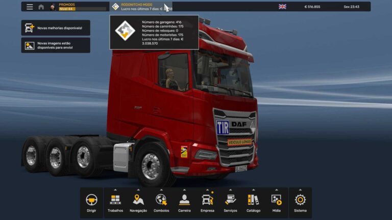 Profile for ProMods 2.74 | Version 1.54 | April 14, 2025 | ETS2