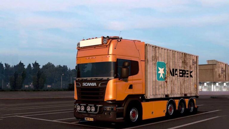Scania SpectransGroup 8X2/8X4 with Trailer v5.5 for ETS2 1.54