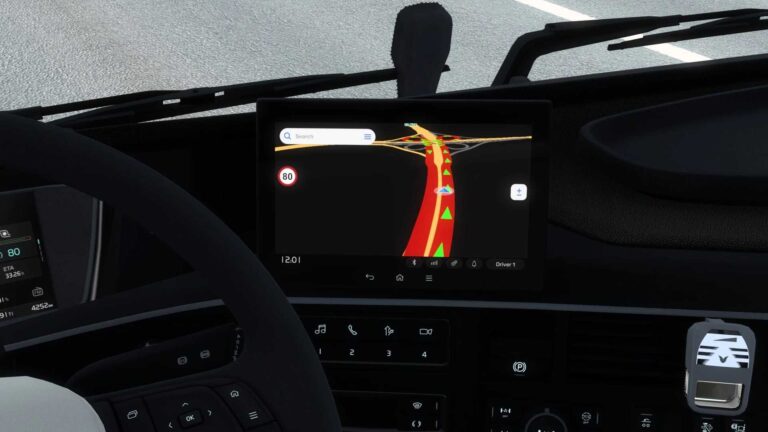 Volvo FH6 Enhanced Dashboard v1.5 for ETS2 1.54
