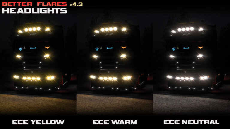 Enhanced Flares v4.6 v1.55 for ETS2