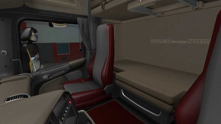 Scania RJL Interior Version 1.2 for ETS2