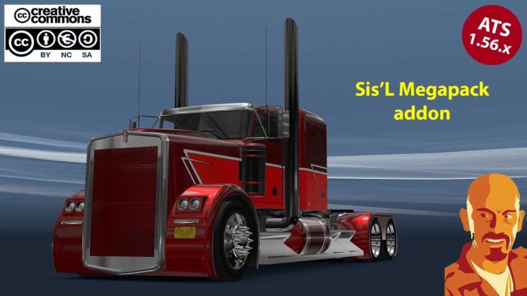 KENWORTH PHANTOM SIS’L MEGAPACK ADDON v1.0 for ETS2