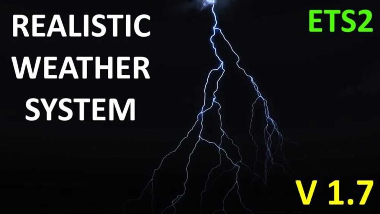 Enhanced Realistic Weather System v1.7 for ETS2