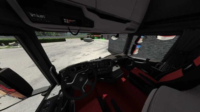 Scania NG Interior Enhancements for ETS2 1.56