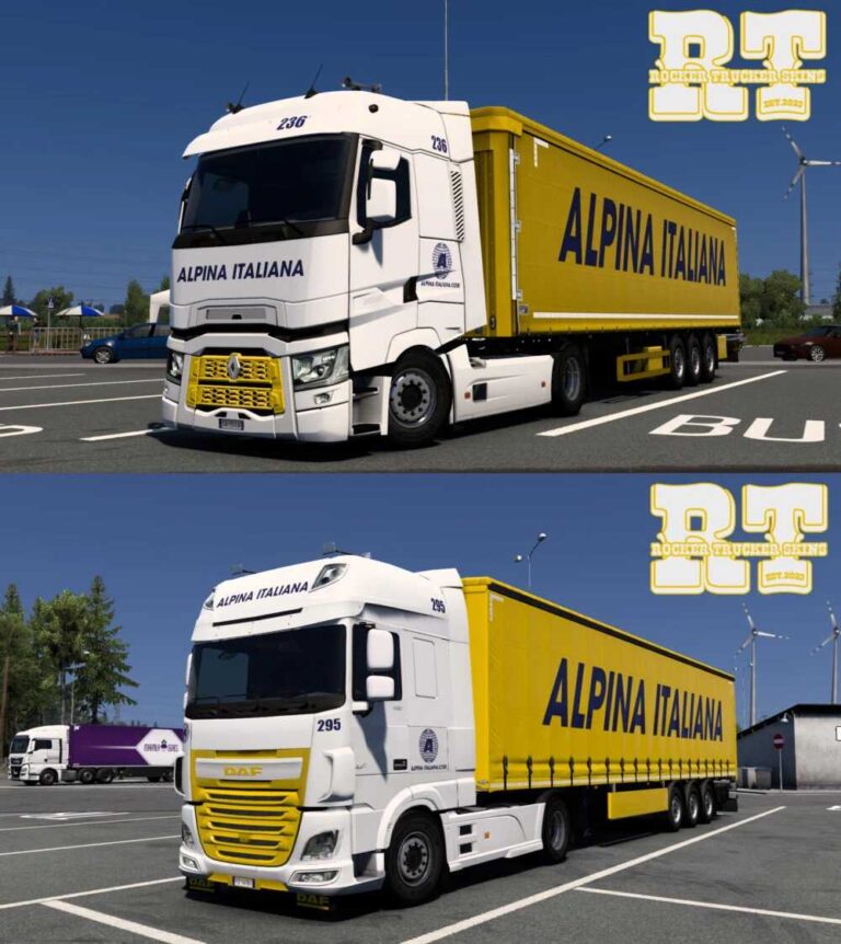 Alpina Italiana Skin Pack Version 1.0 for ETS2