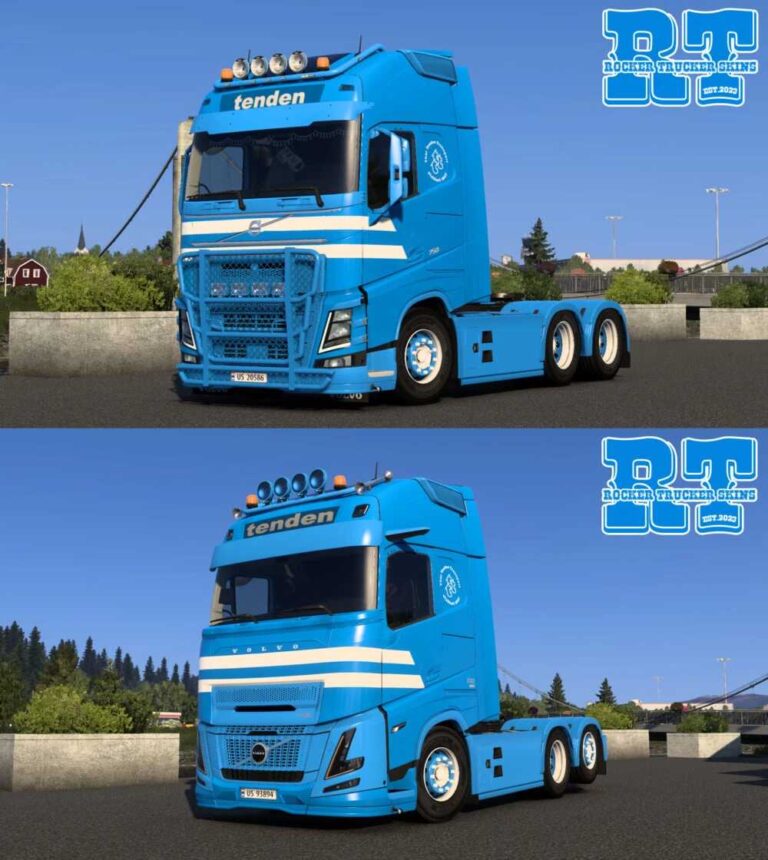 Thor Tenden Transport AS Skins for Volvo FH 4/5/6 v1.0 for ETS2