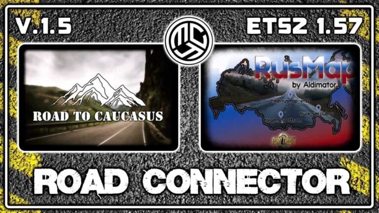 Caucasus Adventure + RusMap [Aldimator] RC v1.5 for ETS2