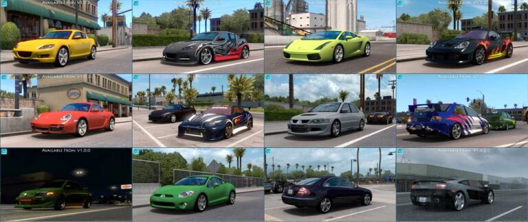 Need for Speed Traffic Pack v1.57 for ETS2