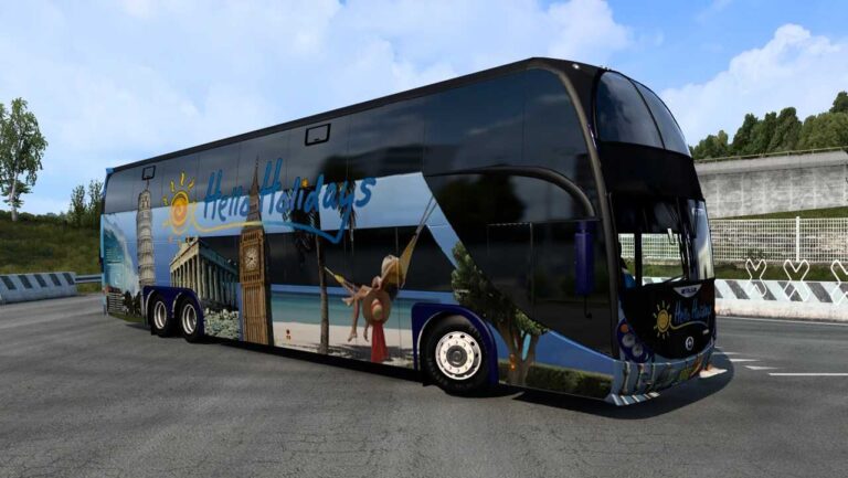 BigBus Traffic Pack v2.0.14 for ETS2