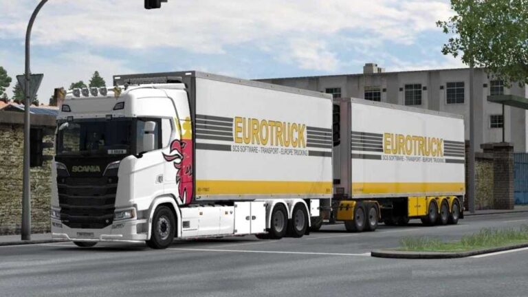 BDF Tandem Truck Pack Version 157.00 for ETS2