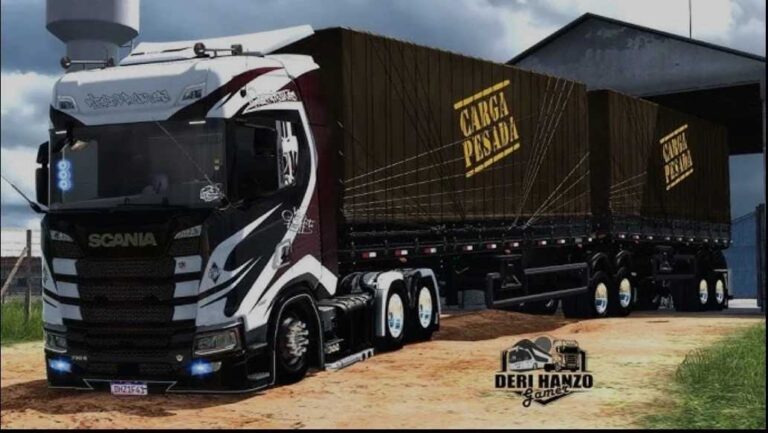 SCANIA NTG DERIHANZOGAMER v2.0 for ETS2 1.57x