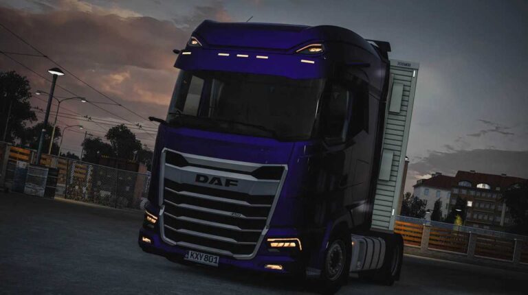 Lights Pack for Daf 2021 (XD, XF, XG, XG+) v1.1 ETS2
